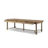 Edison Dining Table - Worn Oak - Worn Oak Veneer