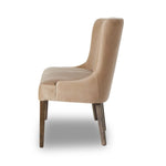 Featuring Edward Surrey Taupe Dining Bench by Four Hands at Amethyst Home. Velvety taupe upholstery pairs with solid parawood legs for an updated take on classic Italian design.Overall Dimensions: 78.00"w x 27.25"d x 38.00"hWeight : 70.11 lbsMaterials : 76.8% Cotton, 23.2% Polyester, Solid Nettlewood, 100% Polyester. Amethyst Home provides interior design, new construction, custom furniture, and area rugs in the Monterey metro area