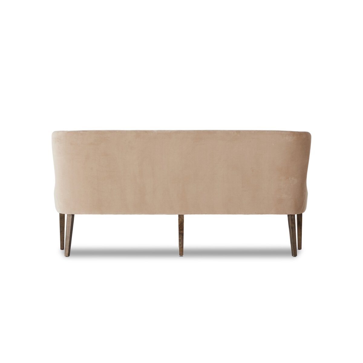 Featuring Edward Surrey Taupe Dining Bench by Four Hands at Amethyst Home. Velvety taupe upholstery pairs with solid parawood legs for an updated take on classic Italian design.Overall Dimensions: 78.00"w x 27.25"d x 38.00"hWeight : 70.11 lbsMaterials : 76.8% Cotton, 23.2% Polyester, Solid Nettlewood, 100% Polyester. Amethyst Home provides interior design, new construction, custom furniture, and area rugs in the Portland metro area