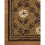 Chris Loves Julia x Loloi Norah Tan / Espresso Rug