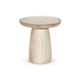Evara End Table - Natural White Neem | shipping 09/25/2026