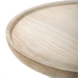 Evara End Table - Natural White Neem | shipping 09/25/2026