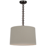 Featuring Evelyn 19" Hanging Shade Bronze and Natural Oak by Visual Comfort at Amethyst Home. Elevate your space with the elegant Evelyn 19" Hanging Shade. This bronze and natural oak shade adds a touch of luxurious sophistication to any room. With its hanging design, it provides the perfect combination of style and functionality. Enhance your décor and ambiance with this exclusi. Amethyst Home provides interior design, new construction, custom furniture, and area rugs in the Alpharetta metro area