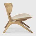 Featuring Eye Off White Oak Lounge Chair by Ethnicraft at Amethyst Home. Beauty is in the eye of the beholder. With sleek, angular, front legs and flowing smooth connections, the Eye lounge chair is a hallmark solid wooden seating design. The curved backrest, reminiscent of a winked eye, inspired the name of the chair. Think subtle elegance with a stylish edge.Weight : 51 lb Dimen. Amethyst Home provides interior design, new construction, custom furniture, and area rugs in the Nashville metro area