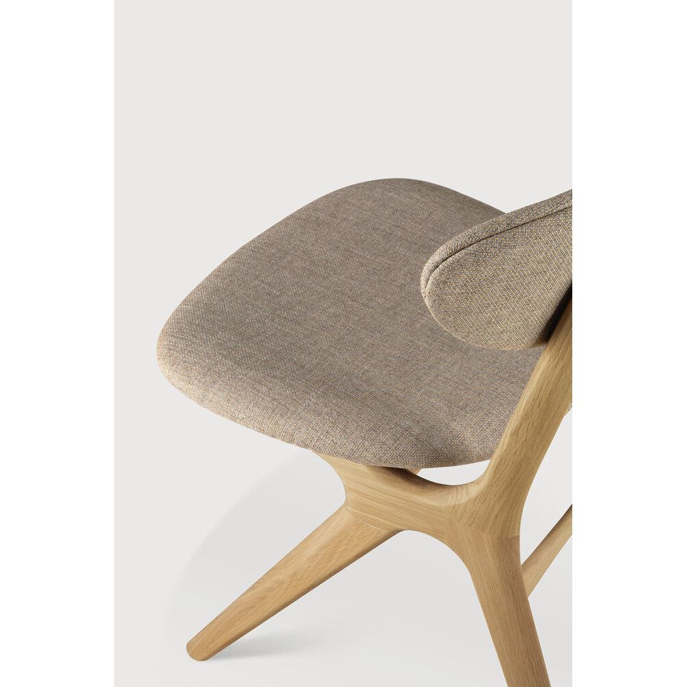 Featuring Eye Warm Grey Varnished Oak Dining Chair by Ethnicraft at Amethyst Home. Beauty is in the eye of the beholder. With sleek, angular, front legs and flowing smooth connections, the Eye dining chair is a hallmark solid wooden seating design. The curved backrest, reminiscent of a winked eye, inspired the name of the chair. Think subtle elegance with a stylish edge. Designed . Amethyst Home provides interior design, new construction, custom furniture, and area rugs in the Park City metro area