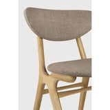 Featuring Eye Warm Grey Varnished Oak Dining Chair by Ethnicraft at Amethyst Home. Beauty is in the eye of the beholder. With sleek, angular, front legs and flowing smooth connections, the Eye dining chair is a hallmark solid wooden seating design. The curved backrest, reminiscent of a winked eye, inspired the name of the chair. Think subtle elegance with a stylish edge. Designed. Amethyst Home provides interior design, new construction, custom furniture, and area rugs in the Scottsdale metro area