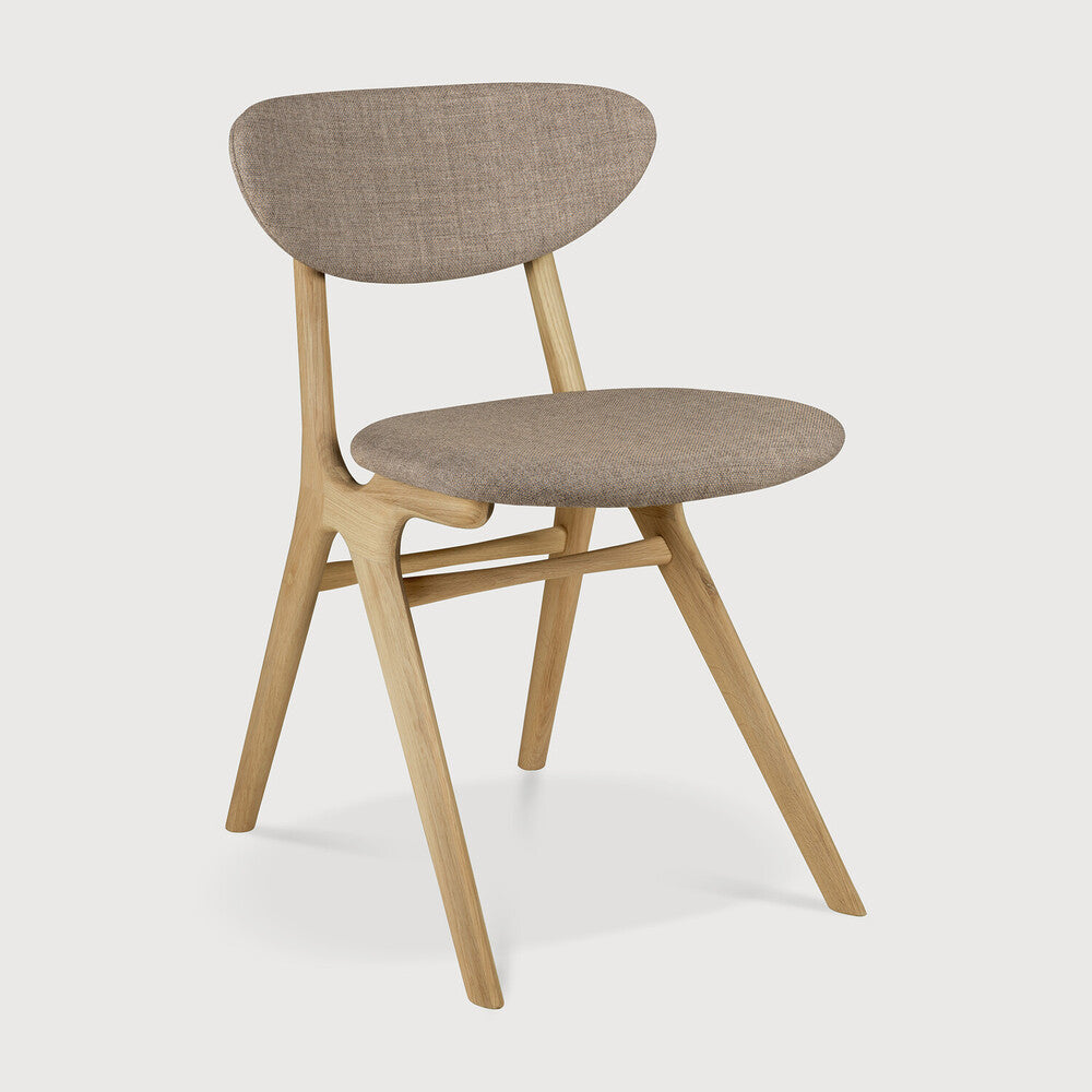 Eye Warm Grey Varnished Oak Dining Chair | ready to ship!