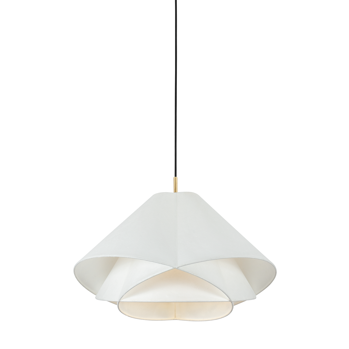 Edna Pendant - Vintage Gold Leaf | ready to ship!