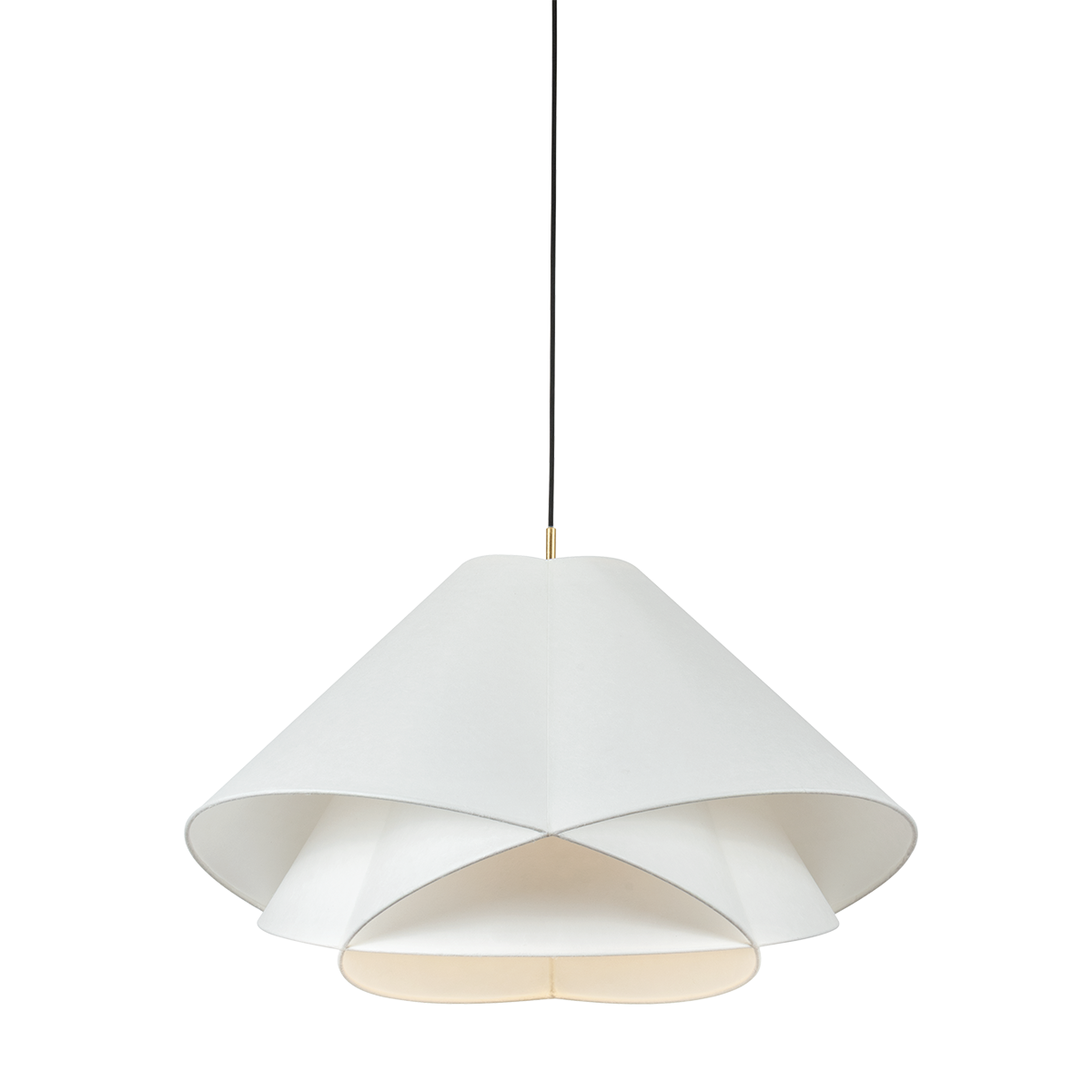 Edna Pendant - Vintage Gold Leaf | ready to ship!