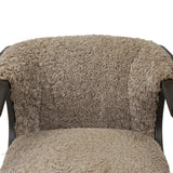 Fabian Chair - Taupe Shearling