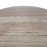 Figueroa Dining Table - Light Beige Travertine | shipping 09/25/2026