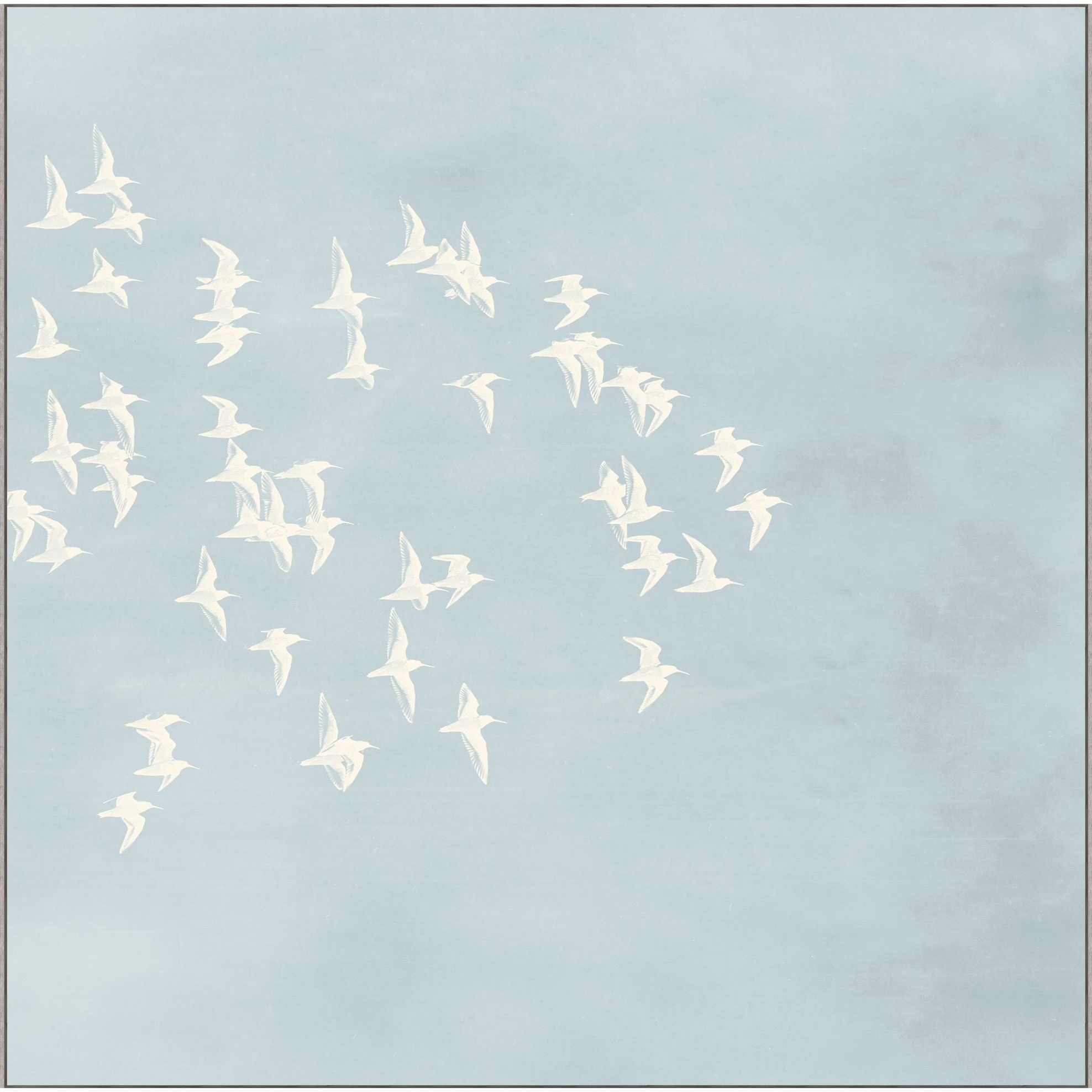 Featuring Flight of Passage 2 Blue Art by Wendover Art at Amethyst Home. Discover the majesty of the sky with Flight of Passage 2 Blue Art. Crafted with intricate detailing, this artwork will elevate your space with a touch of sophistication. Its graceful brush strokes encapsulate the beauty of nature from a bird's eye view, creating a stunning landscape th.  Amethyst Home provides interior design, new home construction design consulting, vintage area rugs, and lighting in the Portland metro area.