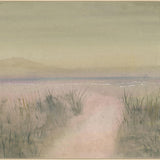 Foggy Beach Morning I Art - 72 x 54