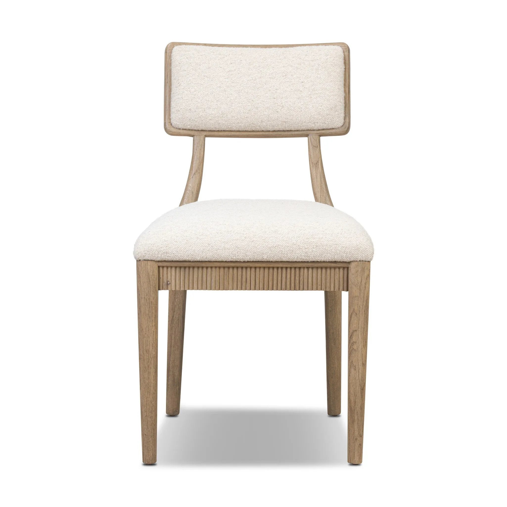 As fans of luxe style at Amethyst, we love the nature inspired Burkhart Dining Chair - Charter Oatmeal. This item pairs well with other brands such as Surya and is perfect for modern homes Amethyst Home provides interior design, new home construction design consulting, vintage area rugs, and lighting in the Charlotte metro area.