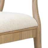 As fans of luxe style at Amethyst, we love the nature inspired Burkhart Dining Chair - Charter Oatmeal. This item pairs well with other brands such as Surya and is perfect for modern homes Amethyst Home provides interior design, new home construction design consulting, vintage area rugs, and lighting in the San Diego metro area.