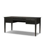 As lovers of luxe style at Amethyst, we love the nature inspired Bush Desk - Distressed Black Oak. This item pairs well with other brands such as Loloi Rugs and is perfect for eclectic homes Amethyst Home provides interior design, new home construction design consulting, vintage area rugs, and lighting in the Houston metro area.