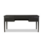As lovers of luxe style at Amethyst, we love the nature inspired Bush Desk - Distressed Black Oak. This item pairs well with other brands such as Loloi Rugs and is perfect for eclectic homes Amethyst Home provides interior design, new home construction design consulting, vintage area rugs, and lighting in the Portland metro area.