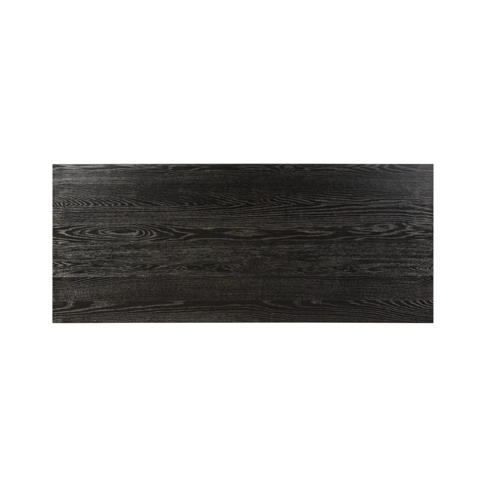 As lovers of luxe style at Amethyst, we love the nature inspired Bush Desk - Distressed Black Oak. This item pairs well with other brands such as Loloi Rugs and is perfect for eclectic homes Amethyst Home provides interior design, new home construction design consulting, vintage area rugs, and lighting in the Tampa metro area.