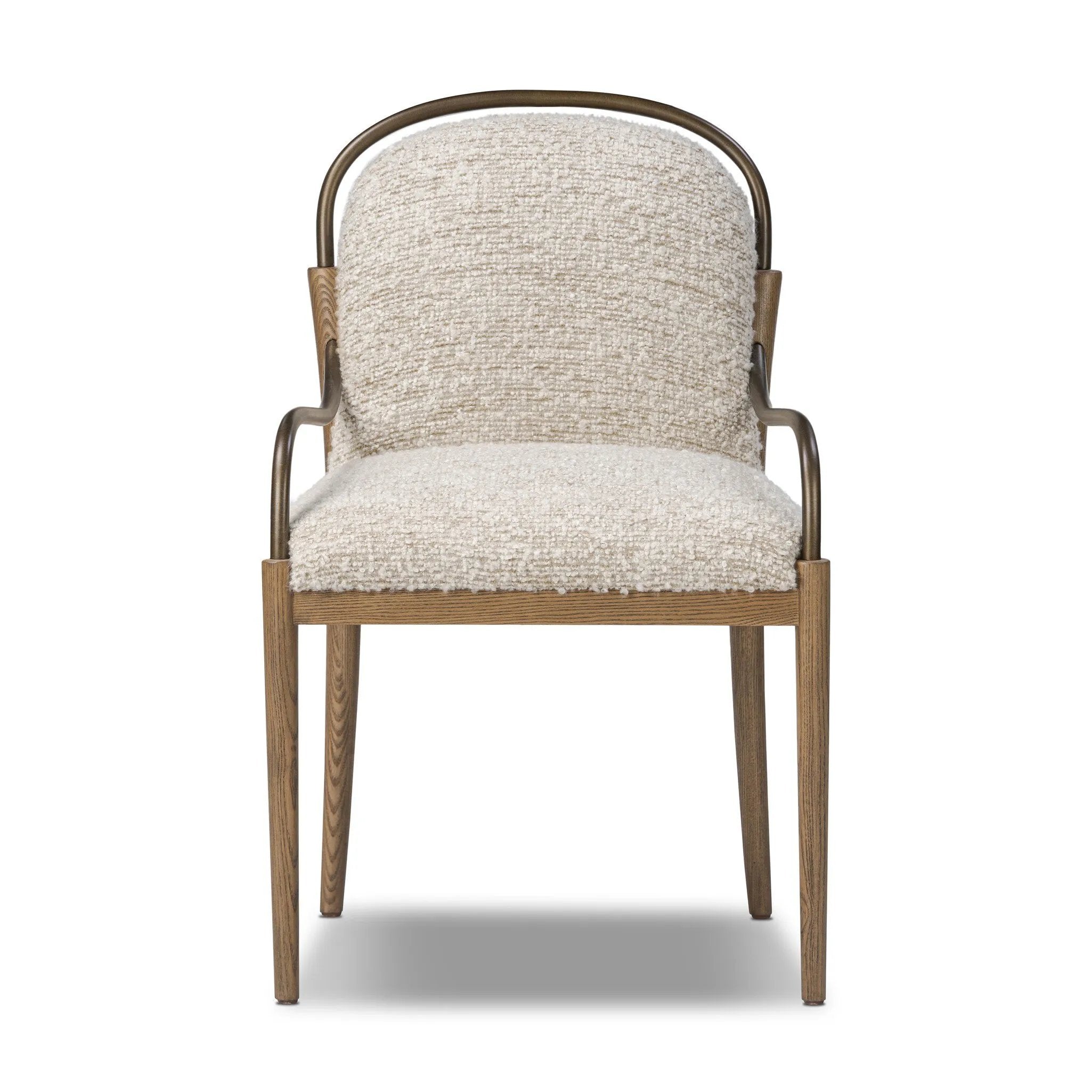 As fans of luxe materials at Amethyst, we love the warm modern inspired Demi Dining Chair - Ivan Stone. This item pairs well with other brands such as Verellen and is perfect for wabi sabi homes Amethyst Home provides interior design, new home construction design consulting, vintage area rugs, and lighting in the Newport Beach metro area.