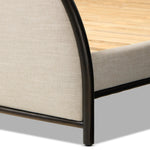 As lovers of wabi sabi materials at Amethyst, we love the optimistic inspired Lamont Bed - Savoy Parchment. This item pairs well with other brands such as Four Hands and is perfect for wabi sabi homes Amethyst Home provides interior design, new home construction design consulting, vintage area rugs, and lighting in the Laguna Beach metro area.