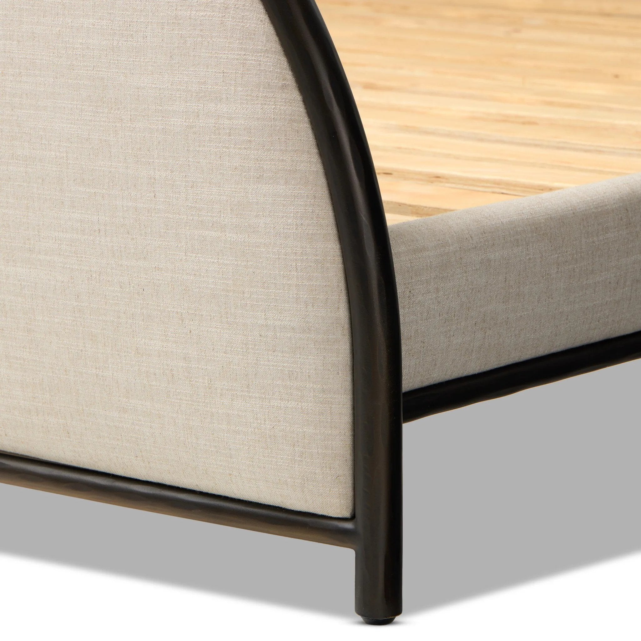 As lovers of wabi sabi materials at Amethyst, we love the optimistic inspired Lamont Bed - Savoy Parchment. This item pairs well with other brands such as Four Hands and is perfect for wabi sabi homes Amethyst Home provides interior design, new home construction design consulting, vintage area rugs, and lighting in the Laguna Beach metro area.