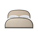 As lovers of wabi sabi materials at Amethyst, we love the optimistic inspired Lamont Bed - Savoy Parchment. This item pairs well with other brands such as Four Hands and is perfect for wabi sabi homes Amethyst Home provides interior design, new home construction design consulting, vintage area rugs, and lighting in the Omaha metro area.