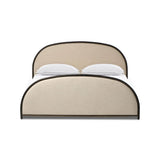 As lovers of wabi sabi materials at Amethyst, we love the optimistic inspired Lamont Bed - Savoy Parchment. This item pairs well with other brands such as Four Hands and is perfect for wabi sabi homes Amethyst Home provides interior design, new home construction design consulting, vintage area rugs, and lighting in the Omaha metro area.