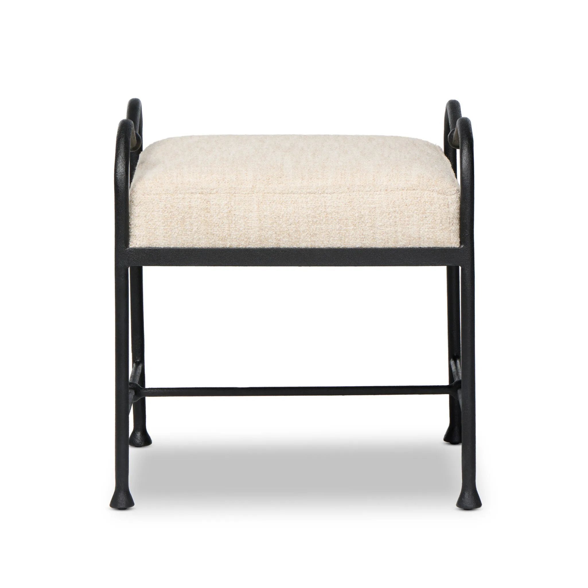 As fans of wabi sabi style at Amethyst, we love the nature inspired Leona Accent Stool - Yuma Cream. This item pairs well with other brands such as Cisco Home and is perfect for modern homes Amethyst Home provides interior design, new home construction design consulting, vintage area rugs, and lighting in the Park City metro area.