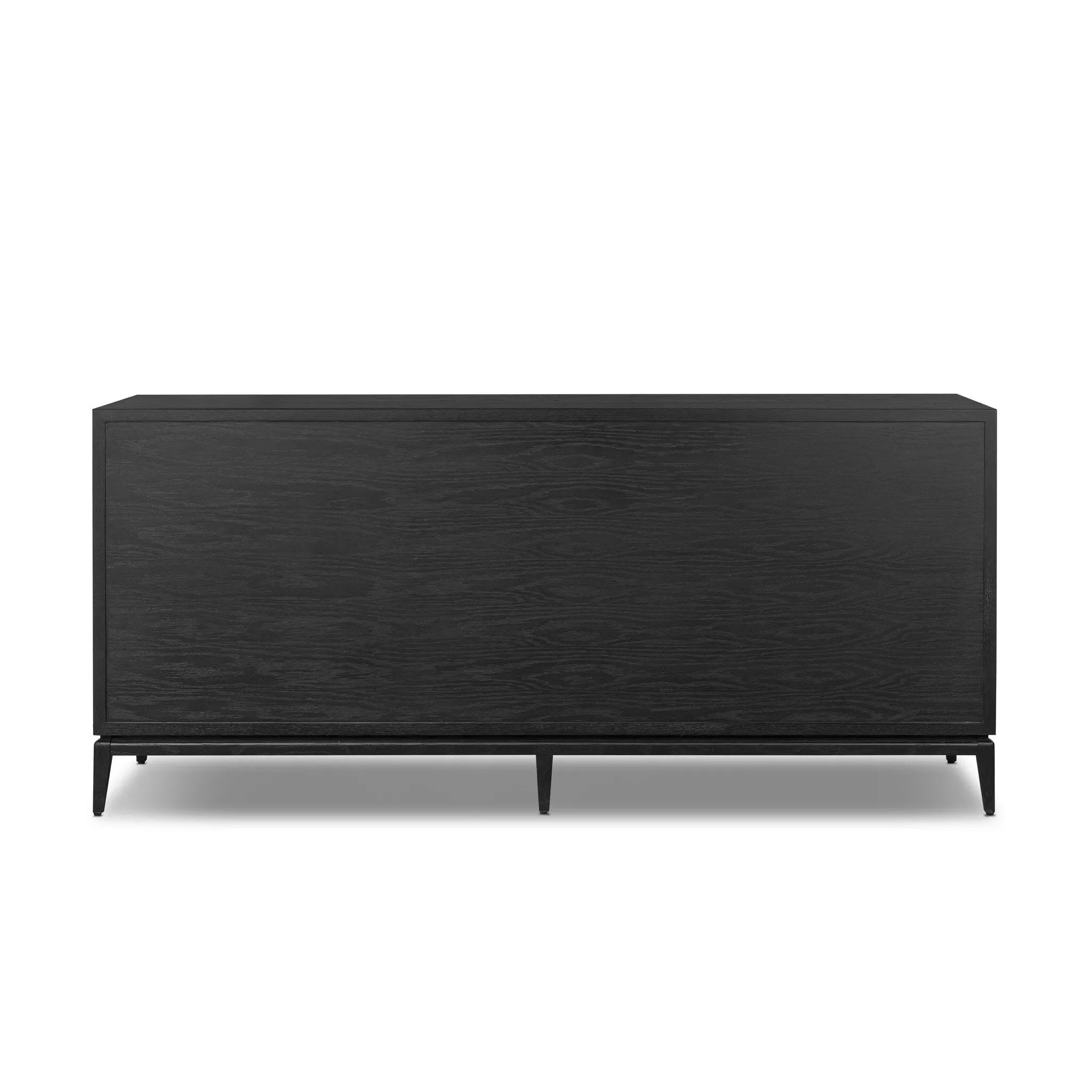 As fans of modern materials at Amethyst, we love the optimistic inspired Rosenell 6 Drawer Dresser - Black Paper Cord. This item pairs well with other brands such as Four Hands and is perfect for loft homes Amethyst Home provides interior design, new home construction design consulting, vintage area rugs, and lighting in the Salt Lake City metro area.