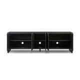 As lovers of wabi sabi aesthetics at Amethyst, we love the warm modern inspired Swell Sideboard - Dry Black Oak Veneer. This item pairs well with other brands such as Cisco Home and is perfect for coastal homes Amethyst Home provides interior design, new home construction design consulting, vintage area rugs, and lighting in the Newport Beach metro area.