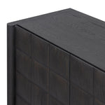 As lovers of wabi sabi aesthetics at Amethyst, we love the warm modern inspired Swell Sideboard - Dry Black Oak Veneer. This item pairs well with other brands such as Cisco Home and is perfect for coastal homes Amethyst Home provides interior design, new home construction design consulting, vintage area rugs, and lighting in the Portland metro area.