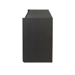 As lovers of wabi sabi aesthetics at Amethyst, we love the warm modern inspired Swell Sideboard - Dry Black Oak Veneer. This item pairs well with other brands such as Cisco Home and is perfect for coastal homes Amethyst Home provides interior design, new home construction design consulting, vintage area rugs, and lighting in the Salt Lake City metro area.