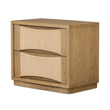 As fans of wabi sabi style at Amethyst, we love the warm modern inspired Wilmina Nightstand - Amber Oak Thin Veneer. This item pairs well with other brands such as Ethnicraft and is perfect for eclectic homes Amethyst Home provides interior design, new home construction design consulting, vintage area rugs, and lighting in the Los Angeles metro area.