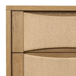 As fans of wabi sabi style at Amethyst, we love the warm modern inspired Wilmina Nightstand - Amber Oak Thin Veneer. This item pairs well with other brands such as Ethnicraft and is perfect for eclectic homes Amethyst Home provides interior design, new home construction design consulting, vintage area rugs, and lighting in the Nashville metro area.