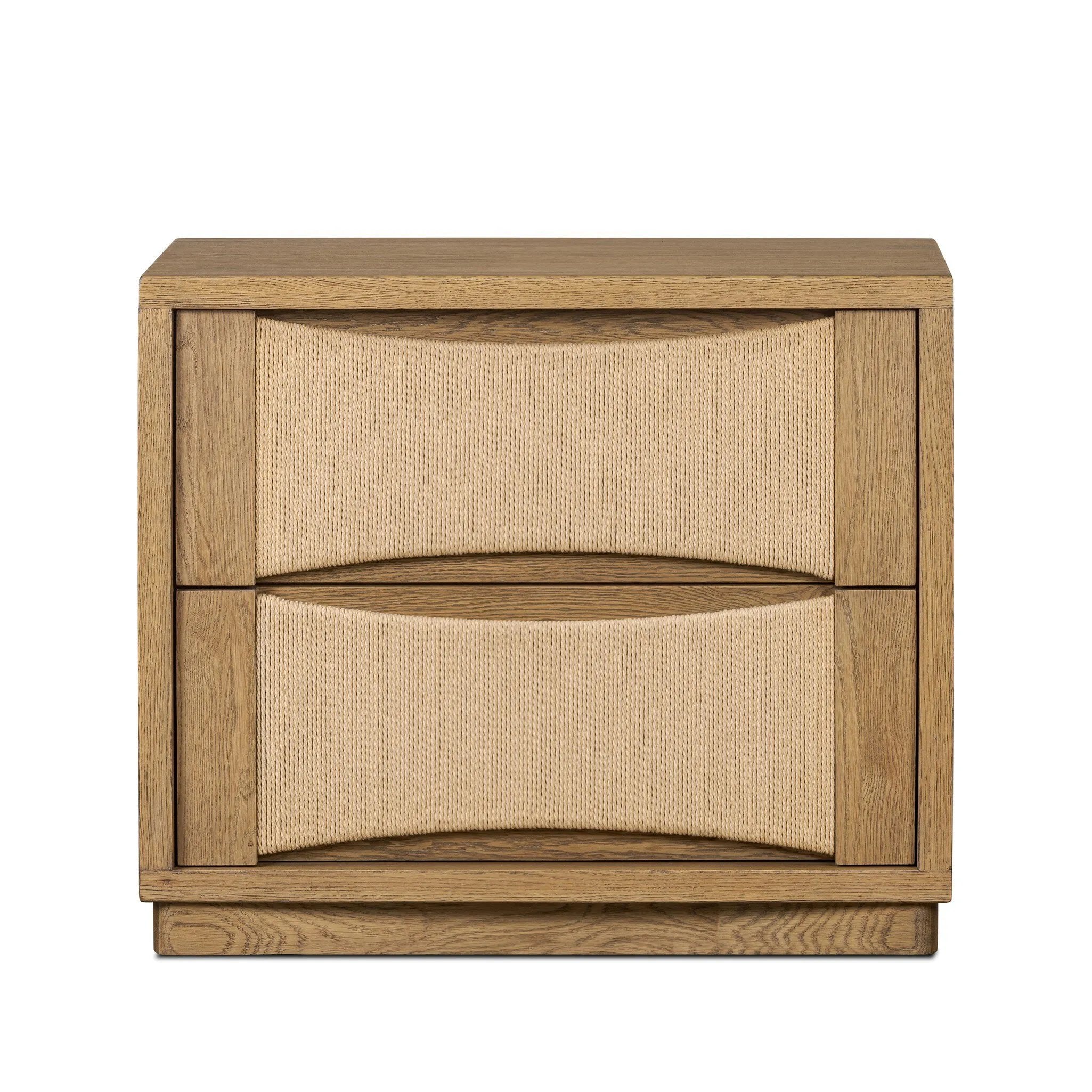 As fans of wabi sabi style at Amethyst, we love the warm modern inspired Wilmina Nightstand - Amber Oak Thin Veneer. This item pairs well with other brands such as Ethnicraft and is perfect for eclectic homes Amethyst Home provides interior design, new home construction design consulting, vintage area rugs, and lighting in the Omaha metro area.