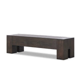 Made from thick-cut oak veneer with a faux rustic finish made to emulate wormwood, with clean Parsons lines, chunky squared legs and dovetail joinery detailing.As lovers of natural materials at Amethyst, we love the warm modern inspired Abaso Accent Bench - Ebony Rustic Wormwood Oak. Amethyst Home provides interior design, new home construction design consulting, vintage area rugs, and lighting in the Kansas City metro area.