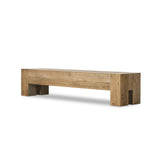 Made from thick-cut oak veneer with a faux rustic finish made to emulate wormwood, with clean Parsons lines, chunky squared legs and dovetail joinery detailing.As enthusiasts of organic modern materials at Amethyst, we love the optimistic inspired Abaso Accent Bench - Rustic Wormwood Oak. Amethyst Home provides interior design, new home construction design consulting, vintage area rugs, and lighting in the Nashville metro area.