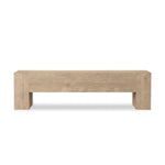 Made from thick-cut oak veneer with a faux rustic finish made to emulate wormwood, with clean Parsons lines, chunky squared legs and dovetail joinery detailing.As fans of organic modern aesthetics at Amethyst, we love the warm modern inspired Abaso Accent Bench - Whitewash Rustic Wormwood Oak. Amethyst Home provides interior design, new home construction design consulting, vintage area rugs, and lighting in the Charlotte metro area.