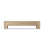 Made from thick-cut oak veneer with a faux rustic finish made to emulate wormwood, with clean Parsons lines, chunky squared legs and dovetail joinery detailing.As fans of organic modern aesthetics at Amethyst, we love the warm modern inspired Abaso Accent Bench - Whitewash Rustic Wormwood Oak. Amethyst Home provides interior design, new home construction design consulting, vintage area rugs, and lighting in the Monterey metro area.