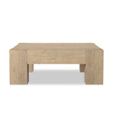 Made from thick-cut oak veneer with a faux rustic finish made to emulate wormwood oak, this low, large-scale coffee table features chunky squared legs and dovetail joinery detailing.As fans of organic modern materials at Amethyst, we love the nature inspired Abaso Coffee Table - Whitewash Rustic Wormwood Oak. Amethyst Home provides interior design, new home construction design consulting, vintage area rugs, and lighting in the Seattle metro area.
