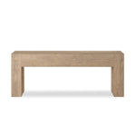 Made from thick-cut oak veneer with a faux rustic finish made to emulate wormwood, this large-scale console table features chunky squared legs and dovetail joinery detailing.As lovers of modern design at Amethyst, we love the designer inspired Abaso Console Table - Whitewash Rustic Wormwood Oak. Amethyst Home provides interior design, new home construction design consulting, vintage area rugs, and lighting in the Tampa metro area.