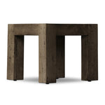 Made from thick-cut oak veneer with a faux rustic finish made to emulate wormwood, this end table features chunky squared legs and dovetail joinery detailing.As fans of modern design at Amethyst, we love the designer inspired Abaso End Table - Ebony Rustic Wormwood Oak. Amethyst Home provides interior design, new home construction design consulting, vintage area rugs, and lighting in the Miami metro area.