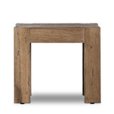 Made from thick-cut oak veneer with a faux rustic finish made to emulate wormwood, this end table features chunky squared legs and dovetail joinery detailing.As lovers of wabi sabi materials at Amethyst, we love the warm modern inspired Abaso End Table - Rustic Wormwood Oak. Amethyst Home provides interior design, new home construction design consulting, vintage area rugs, and lighting in the Dallas metro area.