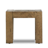 Made from thick-cut oak veneer with a faux rustic finish made to emulate wormwood, this end table features chunky squared legs and dovetail joinery detailing.As lovers of wabi sabi materials at Amethyst, we love the warm modern inspired Abaso End Table - Rustic Wormwood Oak. Amethyst Home provides interior design, new home construction design consulting, vintage area rugs, and lighting in the Des Moines metro area.