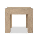 Made from thick-cut oak veneer with a faux rustic finish made to emulate wormwood, this end table features chunky squared legs and dovetail joinery detailing.As fans of luxe style at Amethyst, we love the designer inspired Abaso End Table - Whitewash Rustic Wormwood Oak. Amethyst Home provides interior design, new home construction design consulting, vintage area rugs, and lighting in the Alpharetta metro area.