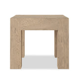Made from thick-cut oak veneer with a faux rustic finish made to emulate wormwood, this end table features chunky squared legs and dovetail joinery detailing.As fans of luxe style at Amethyst, we love the designer inspired Abaso End Table - Whitewash Rustic Wormwood Oak. Amethyst Home provides interior design, new home construction design consulting, vintage area rugs, and lighting in the Alpharetta metro area.