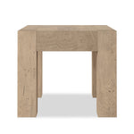 Made from thick-cut oak veneer with a faux rustic finish made to emulate wormwood, this end table features chunky squared legs and dovetail joinery detailing.As fans of luxe style at Amethyst, we love the designer inspired Abaso End Table - Whitewash Rustic Wormwood Oak. Amethyst Home provides interior design, new home construction design consulting, vintage area rugs, and lighting in the Boston metro area.