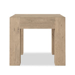 Made from thick-cut oak veneer with a faux rustic finish made to emulate wormwood, this end table features chunky squared legs and dovetail joinery detailing.As fans of luxe style at Amethyst, we love the designer inspired Abaso End Table - Whitewash Rustic Wormwood Oak. Amethyst Home provides interior design, new home construction design consulting, vintage area rugs, and lighting in the Salt Lake City metro area.