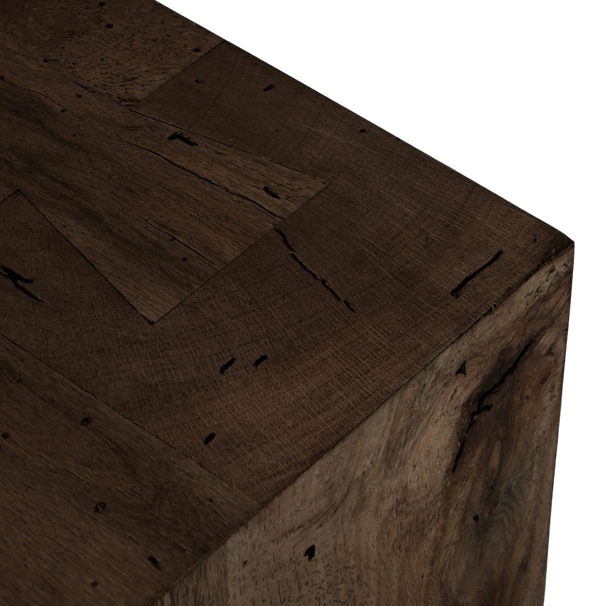 Made from thick-cut oak veneer with a rustic ebony finish, this spacious media console features a pedestal base and dovetail joinery detailing.As enthusiasts of luxe design at Amethyst, we love the nature inspired Abaso Media Console - Ebony Rustic Wormwood Oak. This item pairs well with other brands such as Surya and is perfect for eclectic homes Amethyst Home provides interior design, new home construction design consulting, vintage area rugs, and lighting in the Calabasas metro area.