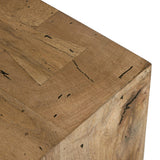 Made from thick-cut oak veneer with a faux rustic finish made to emulate wormwood, this spacious media console features a pedestal base and dovetail joinery detailing.As lovers of organic modern materials at Amethyst, we love the optimistic inspired Abaso Media Console - Rustic Wormwood Oak. Amethyst Home provides interior design, new home construction design consulting, vintage area rugs, and lighting in the Calabasas metro area.